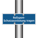Rollsport- Schutzausrüstung tragen