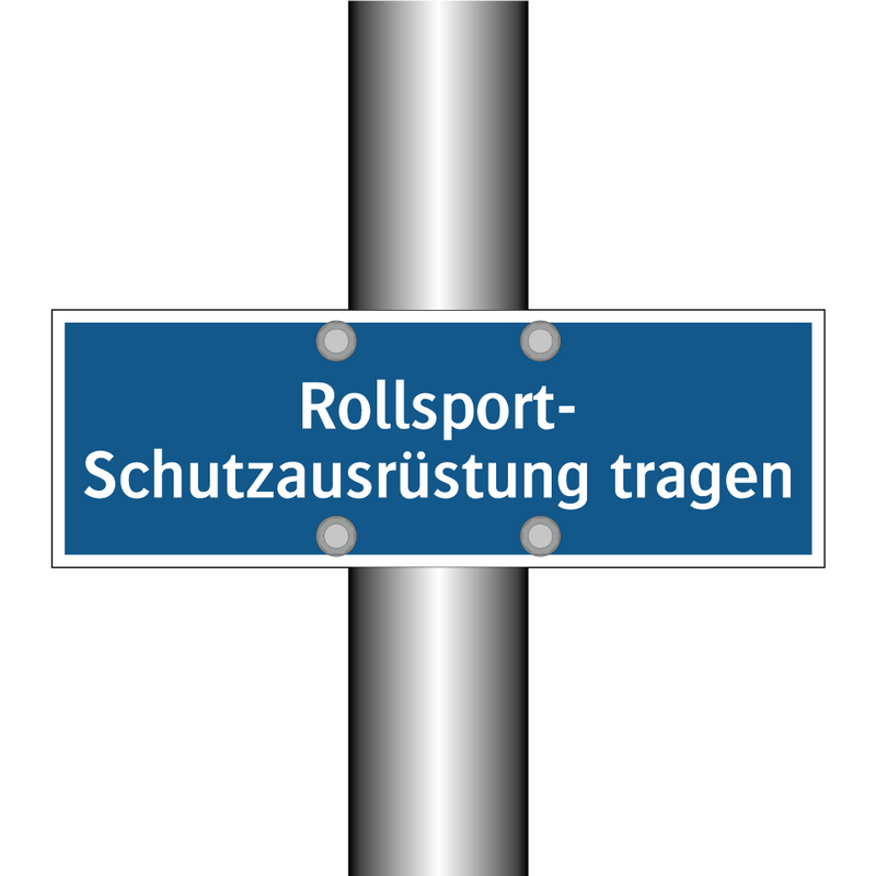 Rollsport- Schutzausrüstung tragen