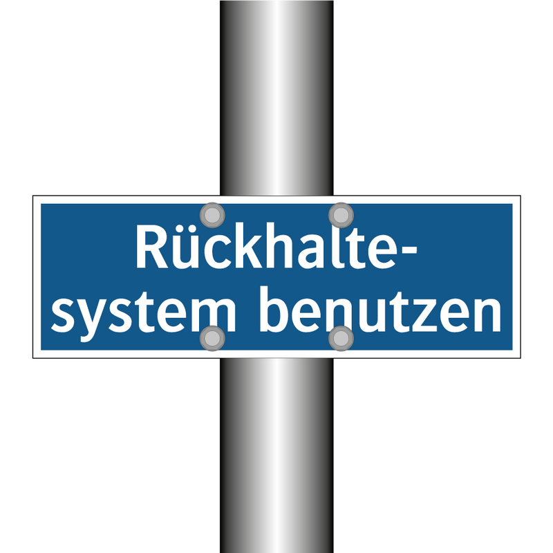 Rückhalte- system benutzen