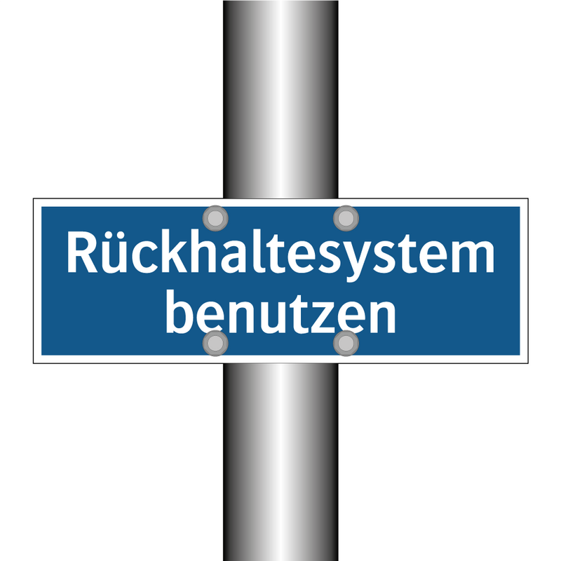 Rückhaltesystem benutzen