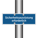 Sicherheitsausrüstung erforderlich