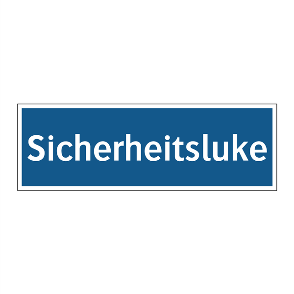Sicherheitsluke