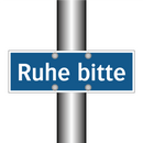 Ruhe bitte