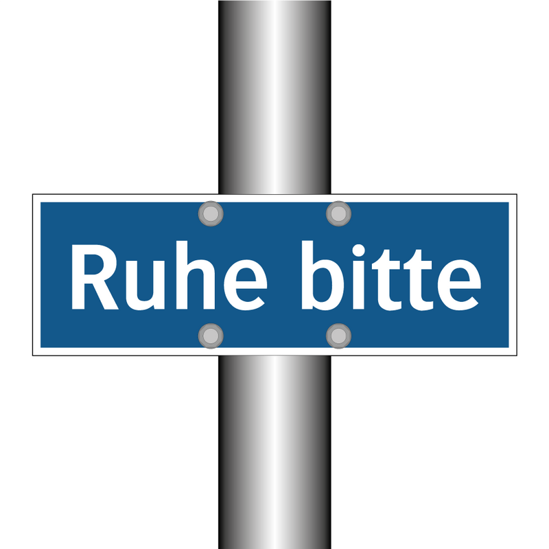 Ruhe bitte