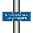Sicherheitsschuhe sind erforderlich