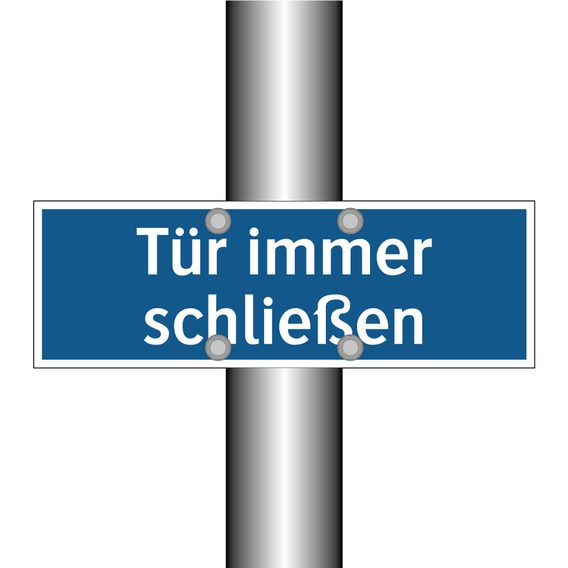 Tür immer schließen