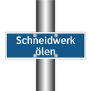 Schneidwerk ölen