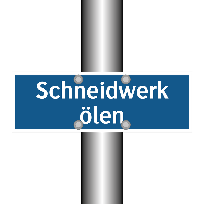Schneidwerk ölen