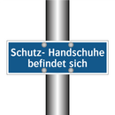 Schutz- Handschuhe befindet sich