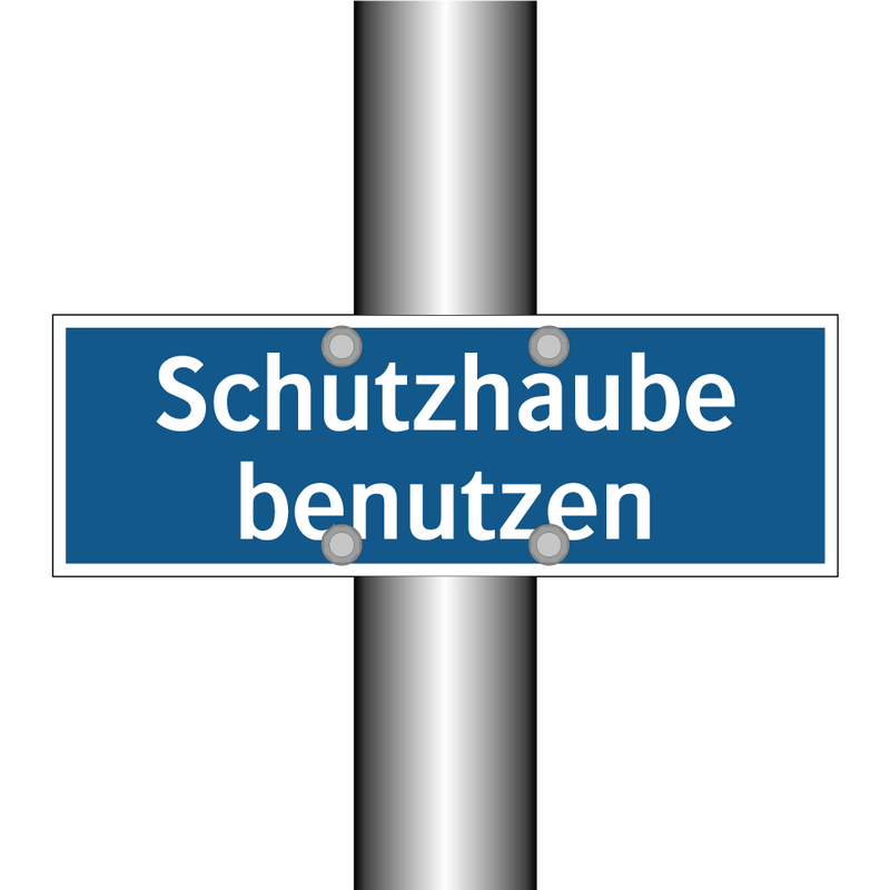 Schutzhaube benutzen