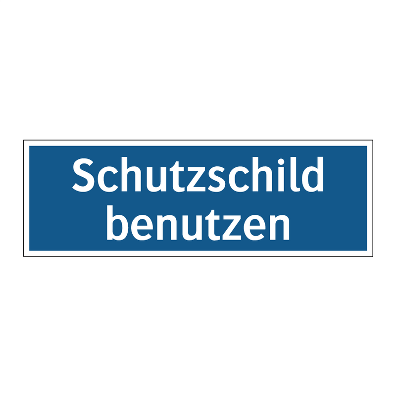 Schutzschild benutzen