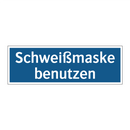 Schweißmaske benutzen