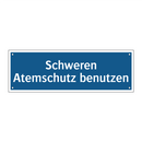 Schweren Atemschutz benutzen