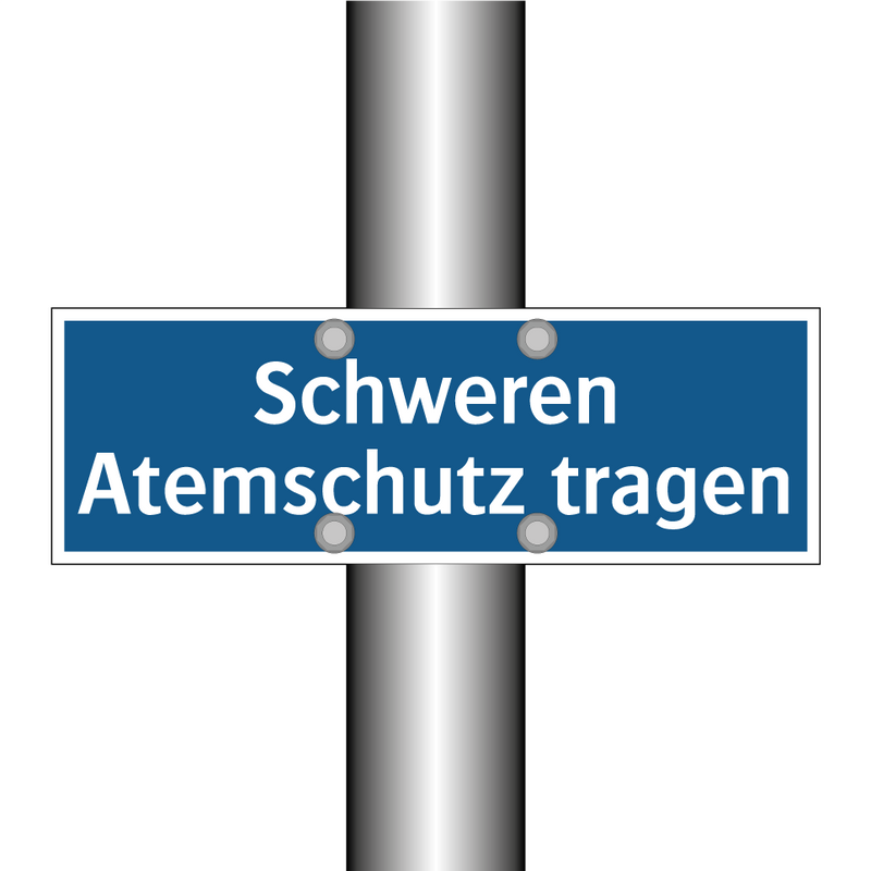 Schweren Atemschutz tragen