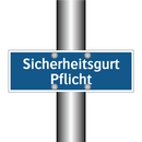 Sicherheitsgurt Pflicht