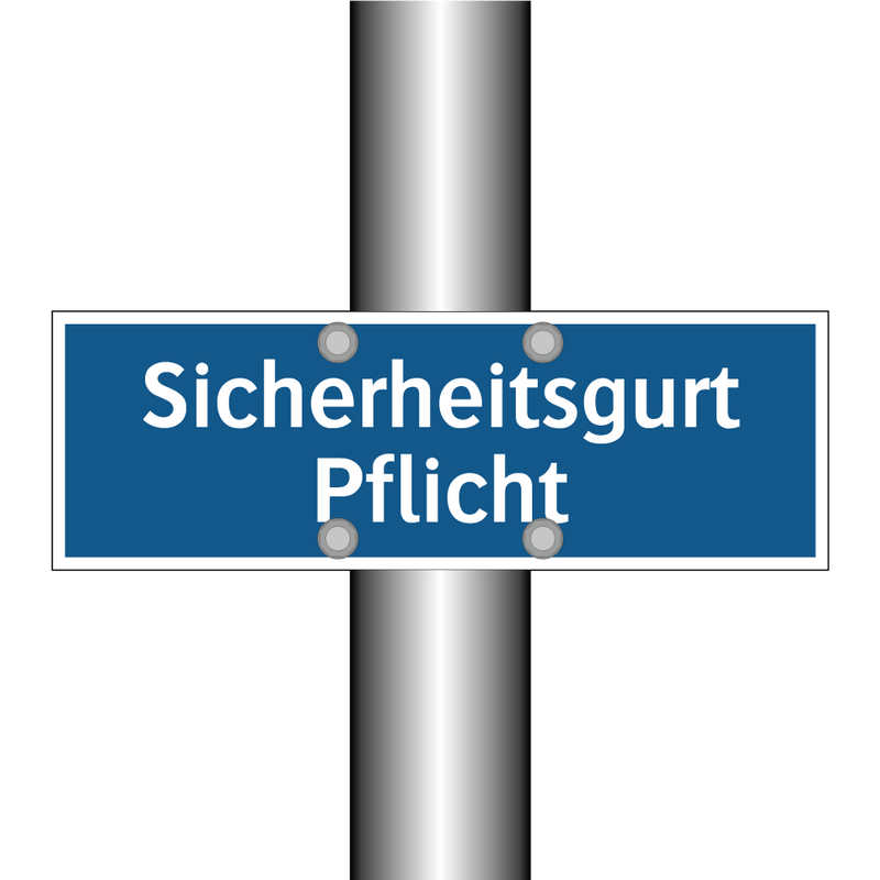 Sicherheitsgurt Pflicht