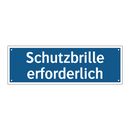 Schutzbrille erforderlich