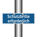 Schutzbrille erforderlich
