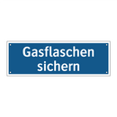 Gasflaschen sichern