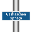 Gasflaschen sichern