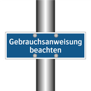 Gebrauchsanweisung beachten