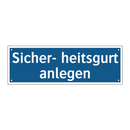 Sicher- heitsgurt anlegen