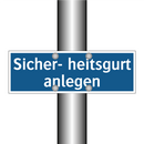 Sicher- heitsgurt anlegen