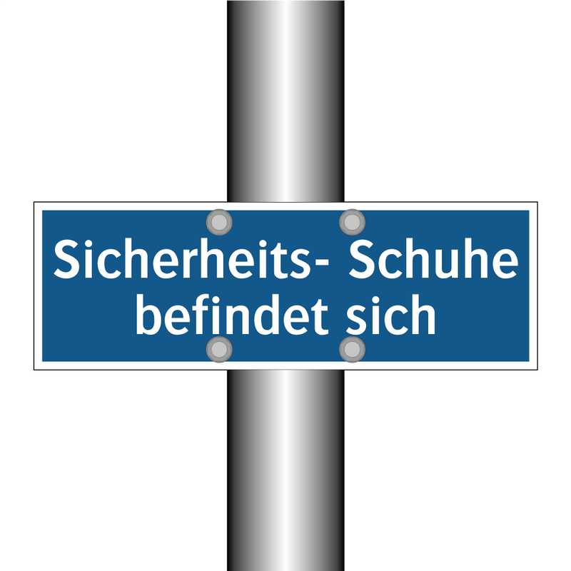 Sicherheits- Schuhe befindet sich