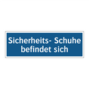 Sicherheits- Schuhe befindet sich