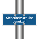 Sicherheitsschuhe benutzen