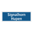 Signalhorn Hupen