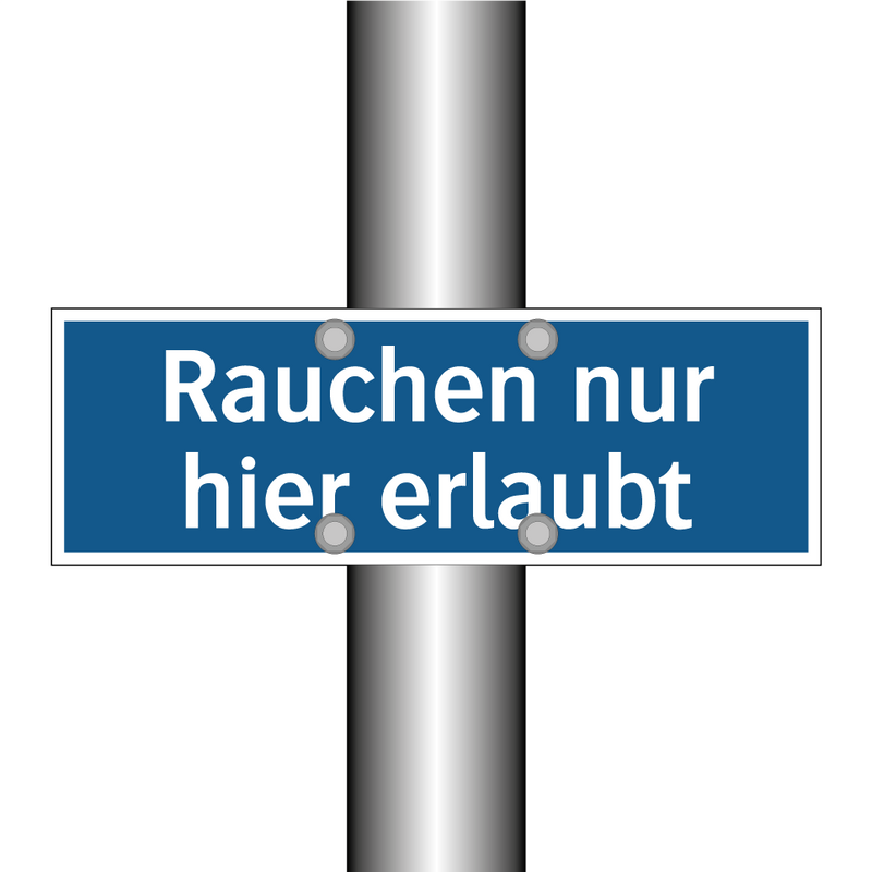 Rauchen nur hier erlaubt