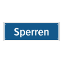 Sperren