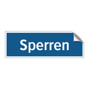Sperren