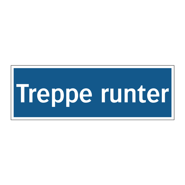 Treppe runter