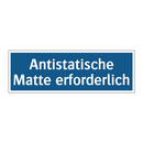 Antistatische Matte erforderlich