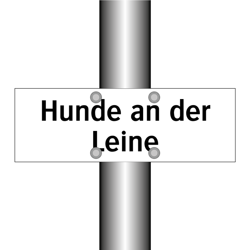 Hunde an der Leine
