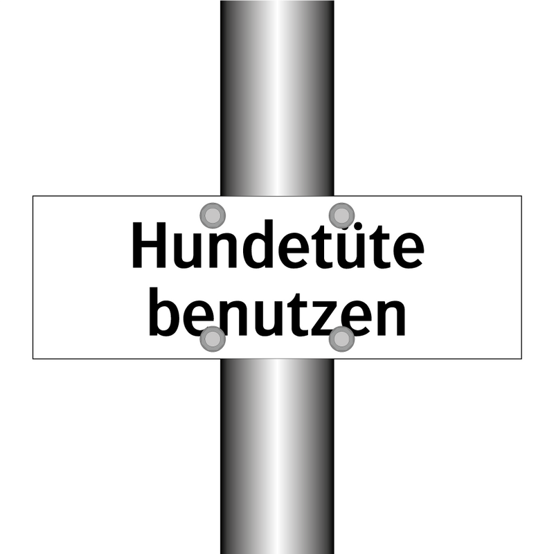 Hundetüte benutzen