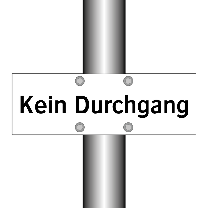 Kein Durchgang