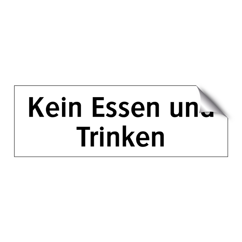 Kein Essen und Trinken
