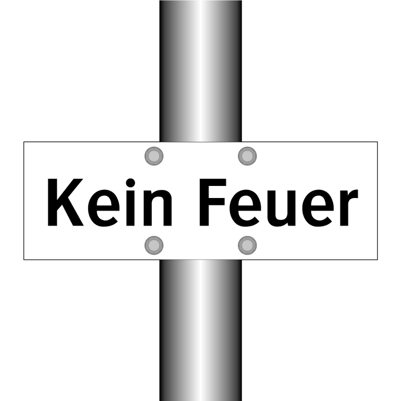Kein Feuer