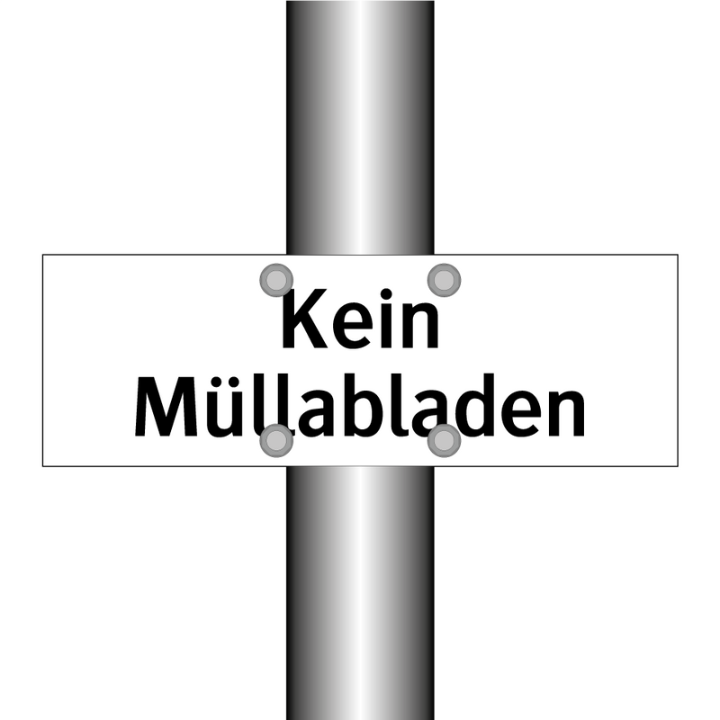 Kein Müllabladen
