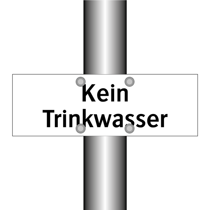 Kein Trinkwasser