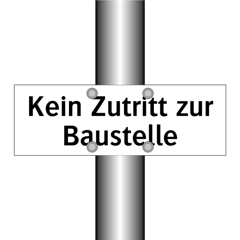 Kein Zutritt zur Baustelle