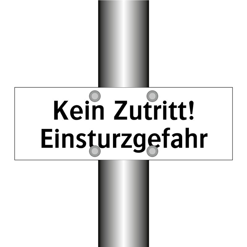 Kein Zutritt! Einsturzgefahr