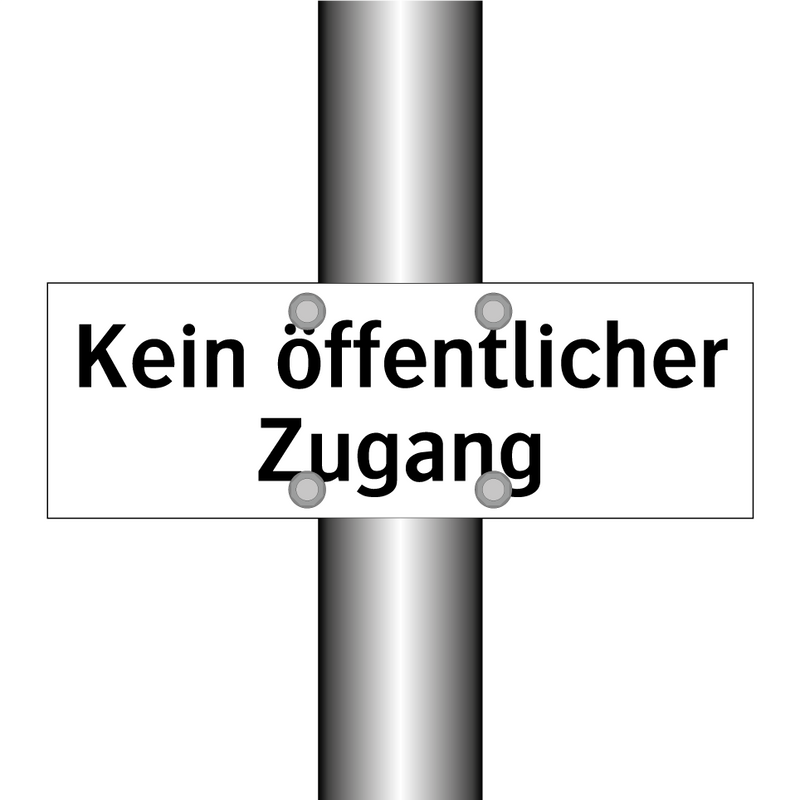 Kein öffentlicher Zugang