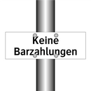 Keine Barzahlungen