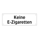 Keine E-Zigaretten