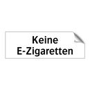 Keine E-Zigaretten