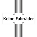 Keine Fahrräder